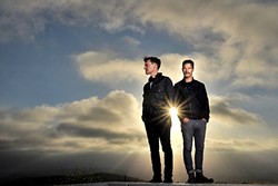 DRUM 'N' BASS :  Instrumental live-looping duo El Ten Eleven plays SLO Brew on Dec. 12. - PHOTO COURTESY OF EL TEN ELEVEN