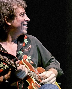 GUITAR GOD:  Think of Elvin Bishop as a gunslinger other musicians hire to make their records hit the target, or think of him as an amazing performer in his own right, when he headlines a three-band blues show on Feb. 27 at the PAC. - PHOTO COURTESY OF ELVIN BISHOP