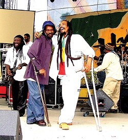 POSITIVE VIBES:  International reggae superstar Israel Vibration (pictured) headlines &ldquo;SLO Dayz,&rdquo; with Rootz Underground and Outlaw Nation on July 12 at The Graduate. - PHOTO COURTESY OF ISRAEL VIBRATION