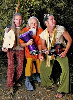 REAP IT! :  World Wind and bassist Viking Burkhiser will join forces to play two ecstatic dance events: June 7 at Inner Rhythms and June 9 at the SLO Monday Club. - PHOTO COURTESY OF WORLD WIND AND VIKING BURKHISER