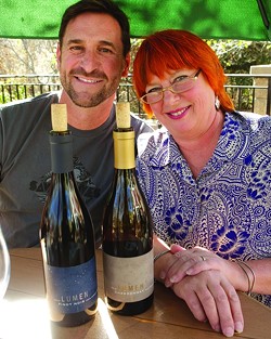 LUMINOUS LANE:  Co-Owner Will Henry gave Lane Tanner an offer she couldn&rsquo;t refuse, so she came out of retirement to be partners with him at Lumen Wines. - PHOTO BY STEVE E. MILLER