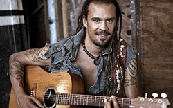 STAY POSITIVE :  Michael Franti will spread his good vibes at the inaugural Food Truck Festival on Aug. 14 at Avila Beach Resort. - PHOTO COURTESY OF MICHAEL FRANTI