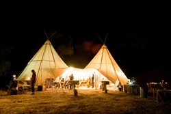 THE JOYS OF NATURE:  Under Canvas Events offers customers the opportunity to enjoy the great outdoors, with all the comforts of home. - PHOTO COURTESY OF UNDER CANVAS EVENTS