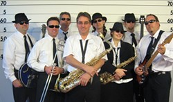 HOT HORNS :  The Usual Suspects will deliver a late afternoon concert of oldies on July 31 at the City Park in downtown Paso Robles. - PHOTO COURTESY OF THE USUAL SUSPECTS
