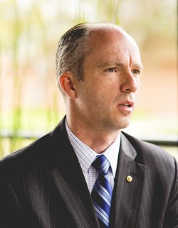 FALSE PROMISE:  SLO County District Attorney Dan Dow believes voters were misled about what Proposition 47 would actually do. And with that law in place, Dow said he believes the wrong types of offenders will be getting off easy. - FILE PHOTO BY HENRY BRUINGTON