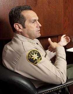 REVOLVING DOOR:  Under the new rules imposed by Proposition 47, SLO County Sheriff Ian Parkinson thinks drug users will have less incentive to seek rehabilitation services, such as those he said became available through the ongoing jail realignment program. - FILE PHOTO BY STEVE E. MILLER