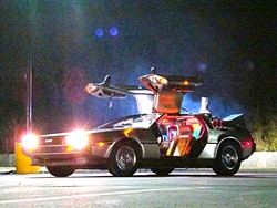 TIME MACHINE!:  Doc Brown&rsquo;s 1985 DeLorean time machine will be on display at the Fremont Theater when all three Back to the Future films are screened on Sept. 26 during a Special Olympics fundraising event. - PHOTO COURTESY OF UNIVERSAL PICTURES AND AMBLIN ENTERTAINMENT