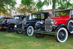 LOOK BUT DON&rsquo;T TOUCH! :  Classic cars from the &lsquo;20s through the &lsquo;50s, like these beauties form the roaring &rsquo;20, will also be on display from 4 to 9 p.m. - PHOTO COURTESY OF THE PASO ROBLES MAIN STREET ASSOCIATION