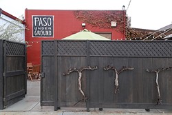 HIDDEN HIDEAWAY:  From the outside, Paso Underground looks a tad mysterious. The collective&rsquo;s small-batch winemaking residents like it that way. - PHOTO BY DYLAN HONEA-BAUMANN