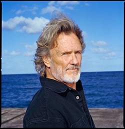 ICON :  The utterly badass Kris Kristofferson plays an intimate, solo acoustic concert of both classic hits and new music at the Cohan Center on Oct. 17. - PHOTO COURTESY OF KRIS KRISTOFFERSON