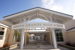 THE AFTER SHOT :  The renovated Arroyo Grande High School campus feels chic and modern &ndash; as a top-rated school in 2008 should. - PHOTO BY STEVE E. MILLER