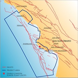 NOT HOOKED :  Officials at the Central Coast&rsquo;s two ports are weighing in on Pacific Gas & Electric&rsquo;s plan to close off 530 square miles of prime fishing waters in order to complete its seismic surveys&mdash;and they&rsquo;re not happy. - IMAGE COURTESY OF CALIFORNIA STATE LANDS COMMISSION