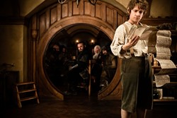 BILBO BAGGINS GETS SOME CLARITY :  Peter Jackson&rsquo;s newest adaptation of the Tolkien classic may set the industry standards for quality and method of movie-making. - PHOTO BY JAMES FISHER