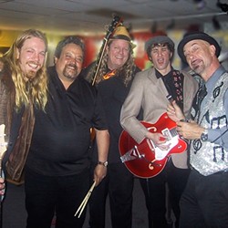 FROM BLUES TO BEATLES :  The Jim Townsend Blues Band, a regular act at the SLO Down Pub, will play Beatles music at the Valentine&rsquo;s Day tribute. - PHOTO COURTESY OF JIM TOWNSEND