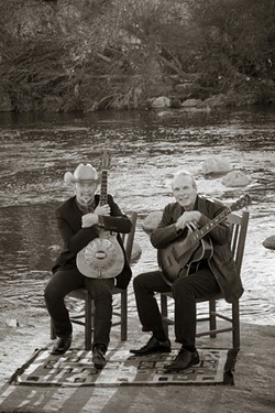BROTHERLY LOVE:  Famously contentious brothers Dave and Phil Alvin, formerly of The Blasters, reunite for their shared love of Big Bill Broonzy, on Jan. 21 at SLO Brew. - PHOTO COURTESY OF DAVE AND PHIL ALVIN
