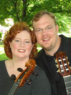 FOLK-TASTIC! :  Hear music from Bach to the Beatles when Richard & Julie perform at SLOfolks concerts on Oct. 14 at Coalesce and on Oct. 15 at Castoro Cellars. - PHOTO COURTESY OF RICHARD AND JULIE