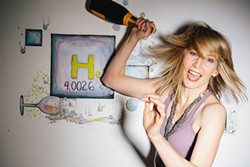 IT'S SCIENCE, BITCHES!:  Cal Poly engineering grad and musician Christine McKinley makes physics sexy and fun in her new book "Physics for Rock Stars," which she&rsquo;ll read from as well as play music on July 24 at Linnaea&rsquo;s Caf&eacute;. - PHOTO COURTESY OF CHRISTINE MCKINLEY