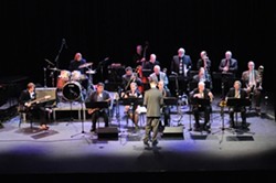 JAZZIN&rsquo; IT UP :  The Cuesta Night Band delivers its big-band sound, along with other Cuesta College jazz ensembles, at the Arroyo Grande Village Summer Concert Series on Sept. 12. - PHOTO COURTESY OF THE CUESTA NIGHT BAND