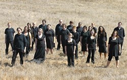 CHEER FOR YOUR FAVORITES :  Audiences are encouraged to applaud during the lively and spirited shows. The Cuesta Chamber Singers are pictured. But it&rsquo;s not a cutthroat weekend, even though it is a competition. - PHOTO COURTESY OF BRIAN LAWLER