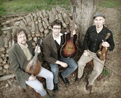 Awesome bluegrass act Little Black Train plays a CD release party on Feb. 6 at the Red Barn. - PHOTO COURTESY OF LITTLE BLACK TRAIN