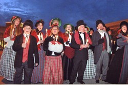 BRING THEM SOME FIGGY PUDDING! :  The Village Carolers are one of several groups performing at the Clark Center on Dec. 18 for the fourth annual Arroyo Grande Rotary Club Community Christmas and Holiday Sing-Along. - PHOTO COURTESY OF THE VILLAGE CAROLERS