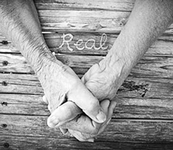 COVER OF REAL: - IMAGE COURTESY OF TERILEE DAWN OUIMETTE