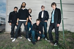 THE RED PILL :  Flobots will wake you from your slumber on May 17 at SLO Brew. - PHOTO COURTESY OF FLOBOTS