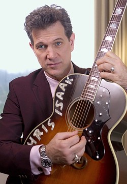 WICKED GAME:  Rocking crooner Chris Isaak plays Vina Robles Amphitheatre on Aug. 15. - PHOTO COURTESY OF CHRIS ISAAK