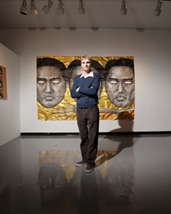 AVANT GARDE :  Like his colleagues at six other local art organizations, Jeff Van Kleeck, who coordinates Cal Poly&rsquo;s University Art Gallery, doesn&rsquo;t stand on tradition. - PHOTO BY STEVE E. MILLER