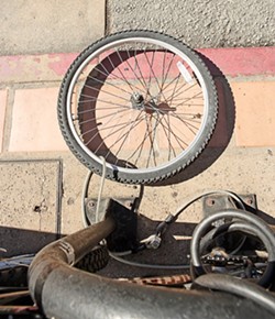 THAT&rsquo;S NOT A UNICYCLE :  Cal Poly officials and SLO PD say bike thefts are up. What&rsquo;s a cyclist to do? - PHOTO BY STEVE E MILLER
