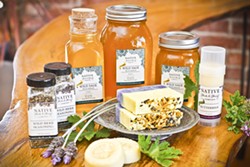 HOW SWEET IT IS:  Native Herbs & Honey Co. of Los Osos produces raw, wild sage honey, wild herb seasoning, and natural soaps. These sweet-smelling (and tasting) products can be found at the company's new storefront located at 1001 Santa Ynez Avenue in Los Osos. - &#X2028;PHOTO BY NATIVE HERBS & HONEY