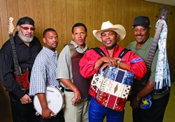 DEEP SOUTH :  See Zydeco masters Jeffery Broussard & the Creole Cowboys on Sept. 30 at Cal Poly&rsquo;s Alex and Faye Spanos Theatre. - PHOTO COURTESY OF JEFFERY BROUSSARD & THE CREOLE COWBOYS