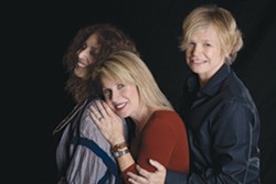 WOMEN OF THE KNIGHT :  (Left to right) Deborah Holland, Wendy Waldman,and Cindy Bullens are The Refugees. - PHOTO COURTESY OF THE REFUGEES