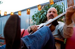 FURTADO RETURNS!:  Americana slide guitarist, banjo master, and singer-songwriter Tony Furtado plays March 9 at Shell Caf&eacute;. - PHOTO COURTESY OF TONY FURADO
