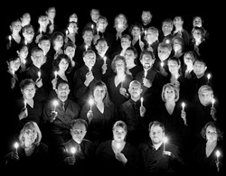 A SEA OF FACES :  The Choral Project from San Jose. - PHOTO COURTESY OF THE CHORAL PROJECT