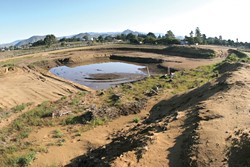 FUTURE SWIMMING POOL?:  Like the Phoenix rising from the ashes, a new Los Osos park could ascend from the post-sewer rubble now known as the Tri-W site, but don&acirc;&euro;&trade;t get too excited &acirc;&euro;&rdquo; the plans are still embryonic. - PHOTO BY CHRISTOPHER GARDNER