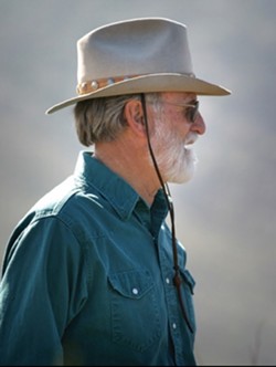 ON THE MOUNTAIN :  Bob Stone at Black Mountain - PHOTO BY CHRISTOPHER GARDNER