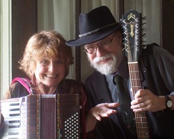 BERRY FUNNY :  You can hear the original and humorous folk songs of Lou and Peter Berryman on Feb. 24 at The Clubhouse. - PHOTO COURTESY OF LOU & PETER BERRYMAN