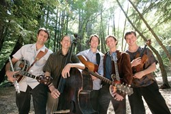 EAR BUTTER :  Hot Buttered Rum, a band that's been called a rock band with bluegrass instruments, comes to Downtown Brew on Aug. 22. - PHOTO COURTESY OF HOT BUTTERED RUM