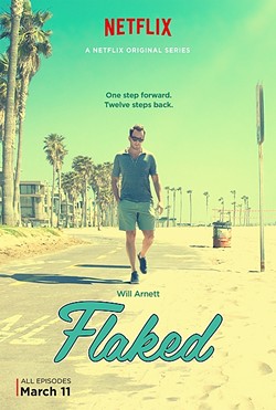 UNPREDICATBLE:  Will Arnett stars in the Netflix Original Series 'Flaked' as Chip, a recovering alcoholic with a dark past trying to start over in Venice Beach. - PHOTO COURTESY OF NETFLIX