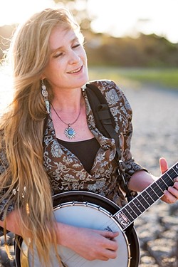 BANJO PRINCESS:  Erin Inglish plays three shows this week in support of her new album: May 5, at The Shell Caf&eacute;; May 8, at Sculpterra Winery; and May 9, at Otter Rock Caf&eacute;. - PHOTO COURTESY OF ERIN INGLISH
