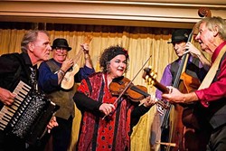 GET WILD:  Caf&eacute; Musique brings their wild classical, folk, Gypsy, and jazz sounds to D&rsquo;Anbino&rsquo;s on May 20, as they continue their album release tour for Ebb & Flow. - PHOTO COURTESY OF CAF&Eacute; MUSIQUE