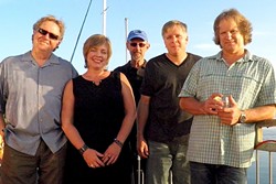 FUNKY BLUES GLASS:  Back Bay Betty brings their originals, classics, and funky blues to the Cayucos Sea Glass Festival on March 12 near the Vets Hall. - PHOTO COURTESY OF BACK BAY BETTY