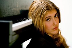 PRODIGY:  Canadian-born pianist Marika Bournaki, the focus of the film I Am Not A Rock Star screening May 22, at the Palm Theatre, will play a special concert with Orchestra Novo on May 29, at the SLO-PAC. - PHOTO COURTESY OF MARIKA BOURNAKI