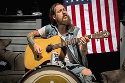 DANGEROUS :  Outlaw country singer-guitarist Lorin Walker Madsen returns to The Pour House on Jan. 28. - PHOTO COURTESY OF LORIN WALKER MEDSEN