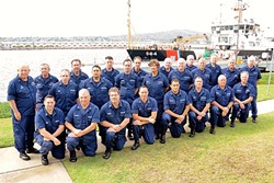CIVILIAN COASTIES :  Men and women can volunteer to be a part of the U.S. Coast Guard Auxiliary, trained to perform a variety of functions ranging from boat inspections to search-and-rescue missions. - PHOTO COURTESY OF U.S. COAST GUARD