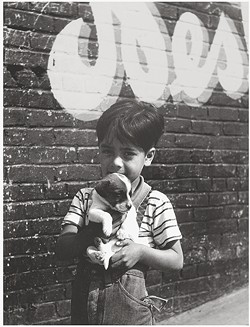 CHICANO:  Joe Schwartz&rsquo;s collection of photographs, Latin Diaspora, including pieces like 'Puppy Protector,' shows the lives of everyday people in Mexico and a housing project in Los Angeles. - PHOTO COURTESY OF THE SAN LUIS OBISPO MUSEUM OF ART