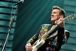 SWOON AND CROON:  Chris Isaak&rsquo;s glittering dulcet tones take over Vina Robles Amphitheatre on Sept. 14. - PHOTO COURTESY OF VINA ROBLES