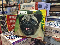 PUGS PUGS PUGS:  No matter what they are into, there&rsquo;s always a gift for everyone. - PHOTO BY CHRIS MCGUINNESS