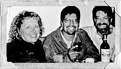 THE ORIGINALS:  'New Times' was founded by (left to right) Bev Johnson, Alex Zuniga, and Steve Moss. - PHOTO COURTESY OF ALEX ZUNIGA